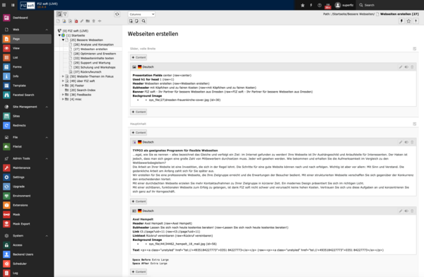 TYPO3 - the Professional, Flexible Content Management System TYPO3 - the Professional, Flexible Content Management System